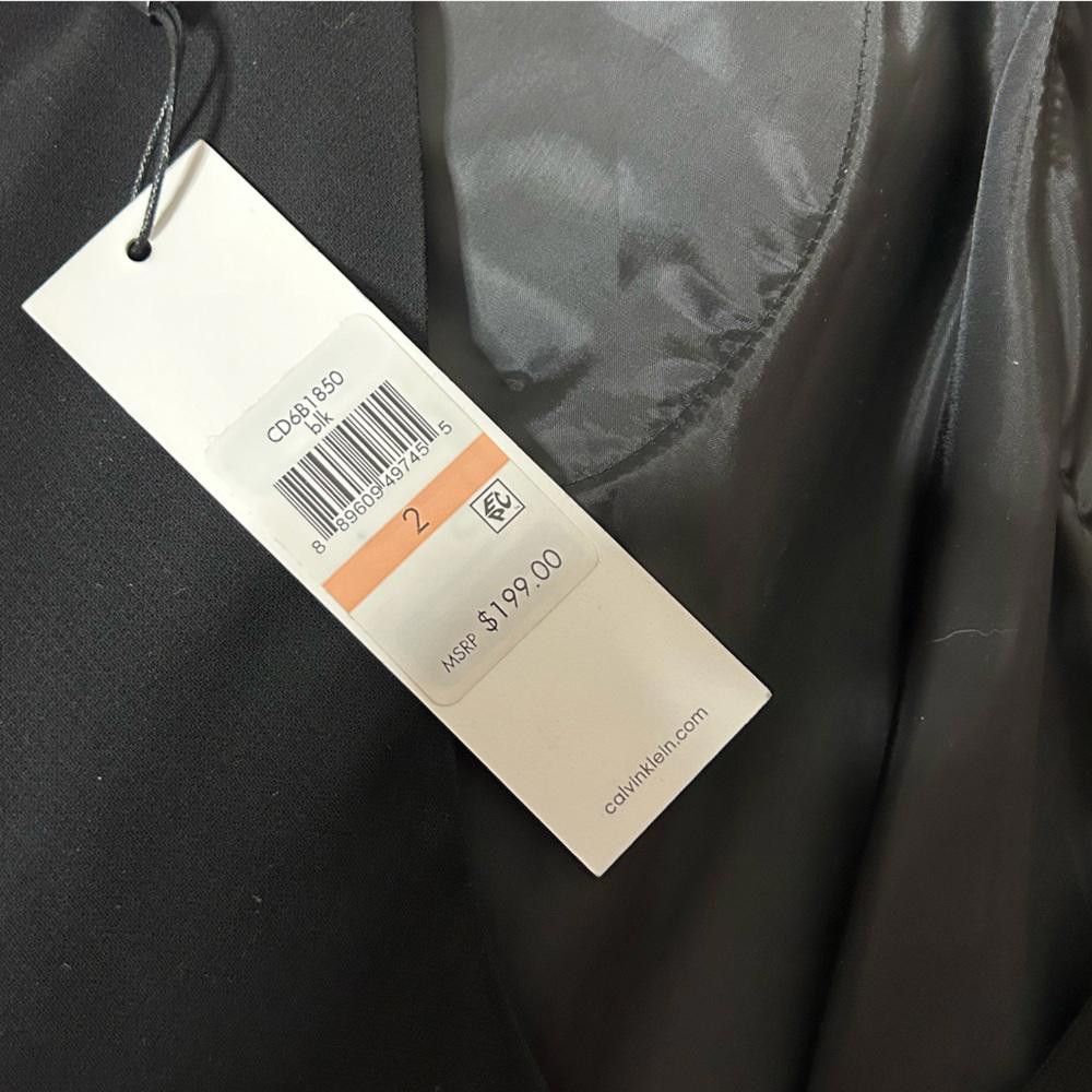 Calvin Klein Calvin Klein l NWT Halter Neck Crepe Gown Size 2 Size XS / US 0-2 / IT 36-38 - 8 Thumbnail