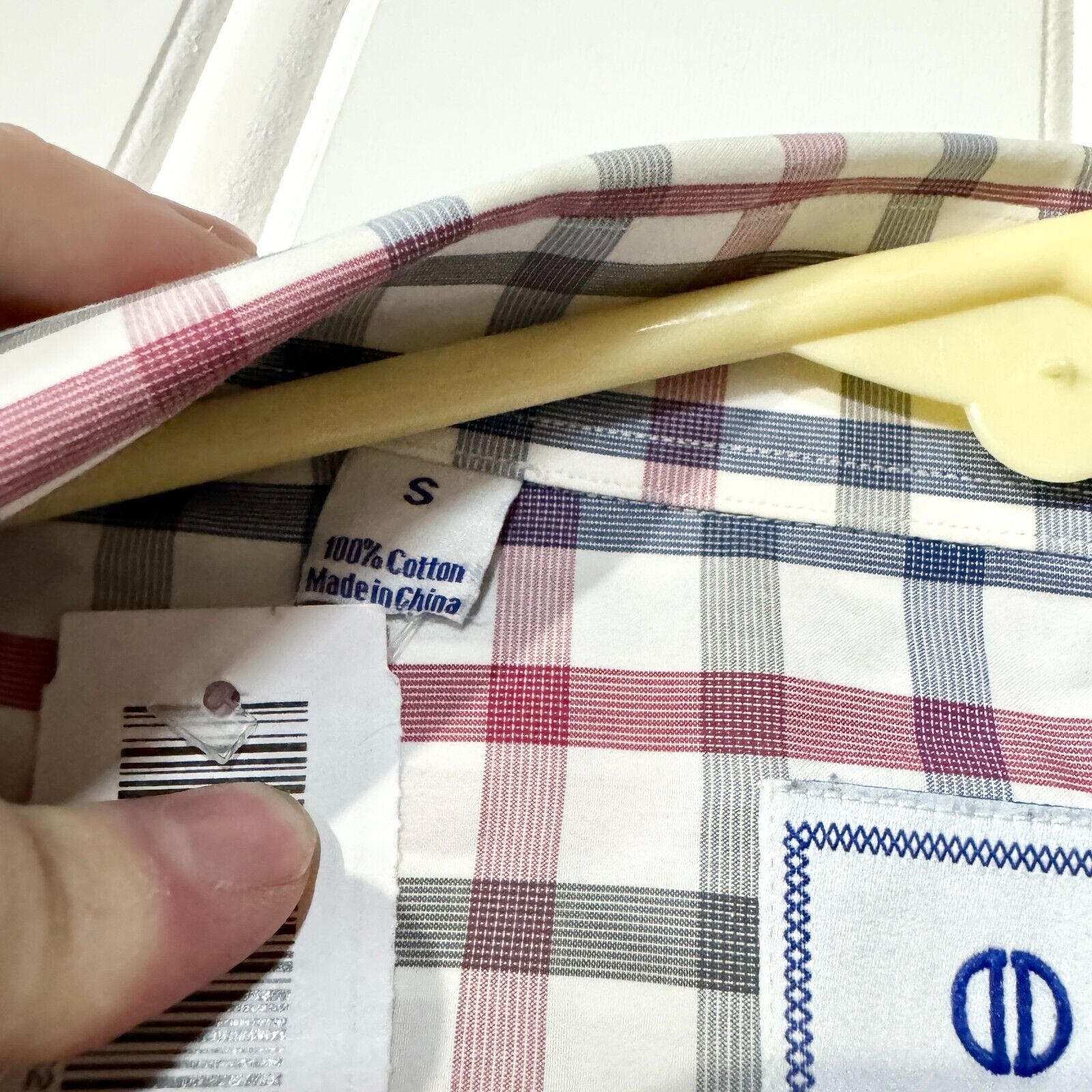 Other Dave Donahue SM Plaid Button Up Slim Fitting Collared Shirt Size US S / EU 44-46 / 1 - 3 Thumbnail