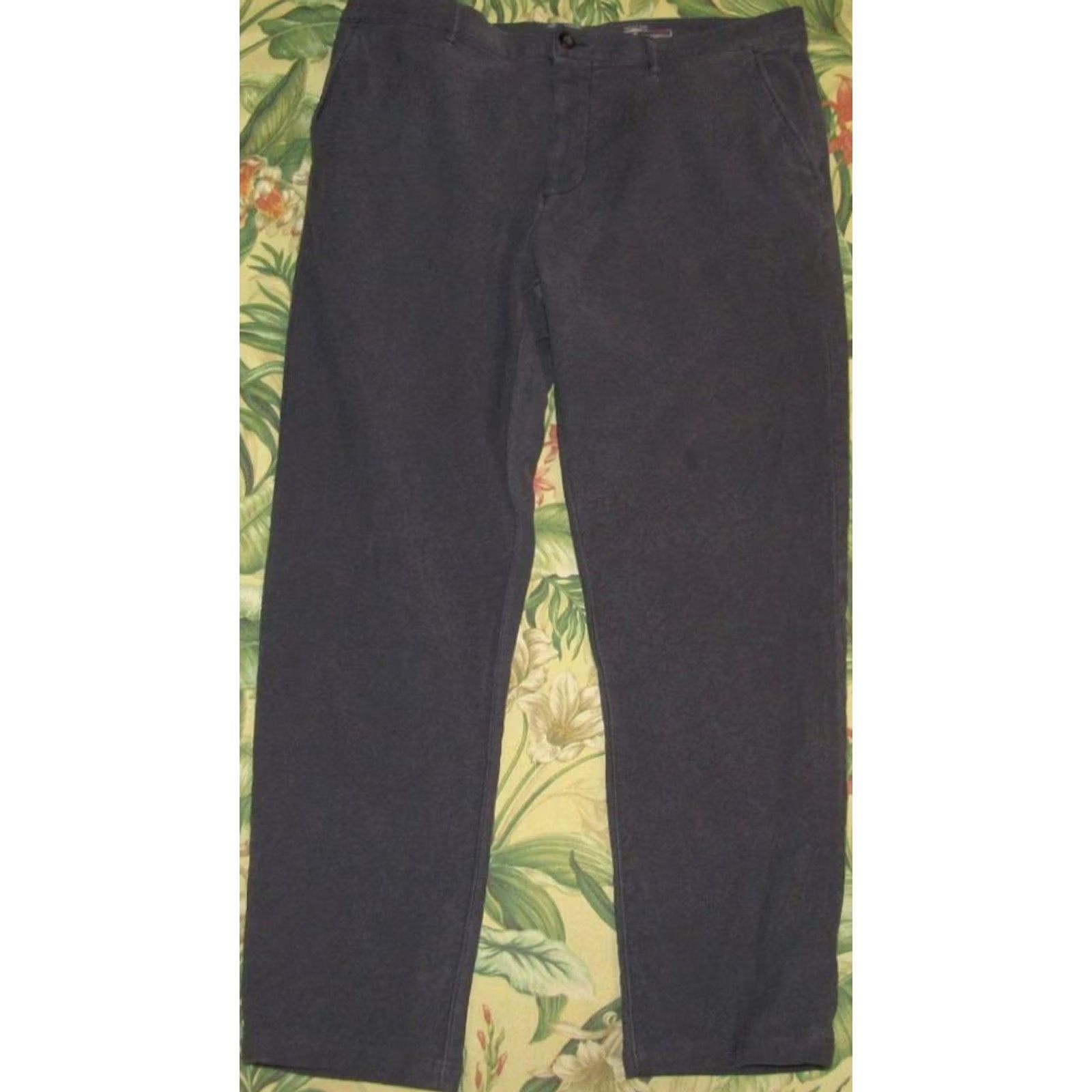Faherty FAHERTY Blue Five Pocket Stretch Terry Pants 38 x 29 Pants Men Regular 38 Blue 5 Pocket Chino 1980s? Size US 38 / EU 54 - 3 Thumbnail