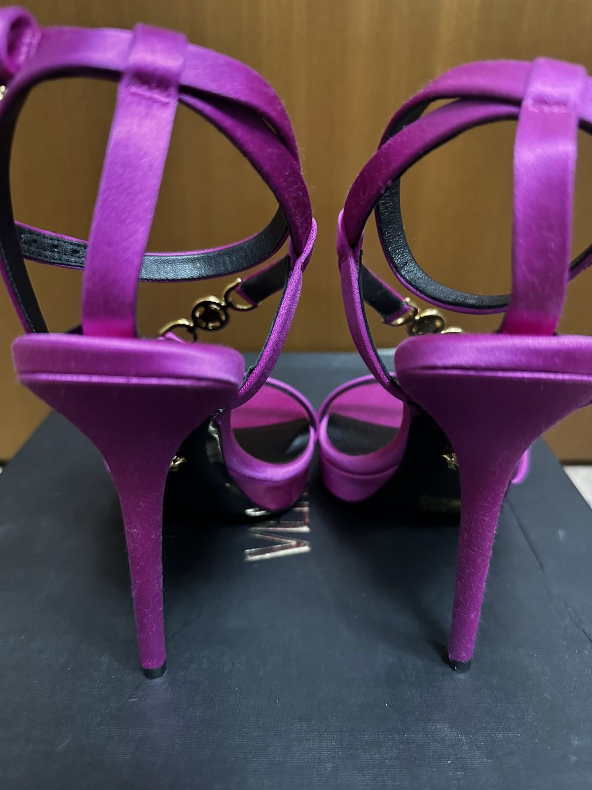 Versace Versace Crystal Medusa 95 Sandals Size US 6 / IT 36 - 8 Thumbnail