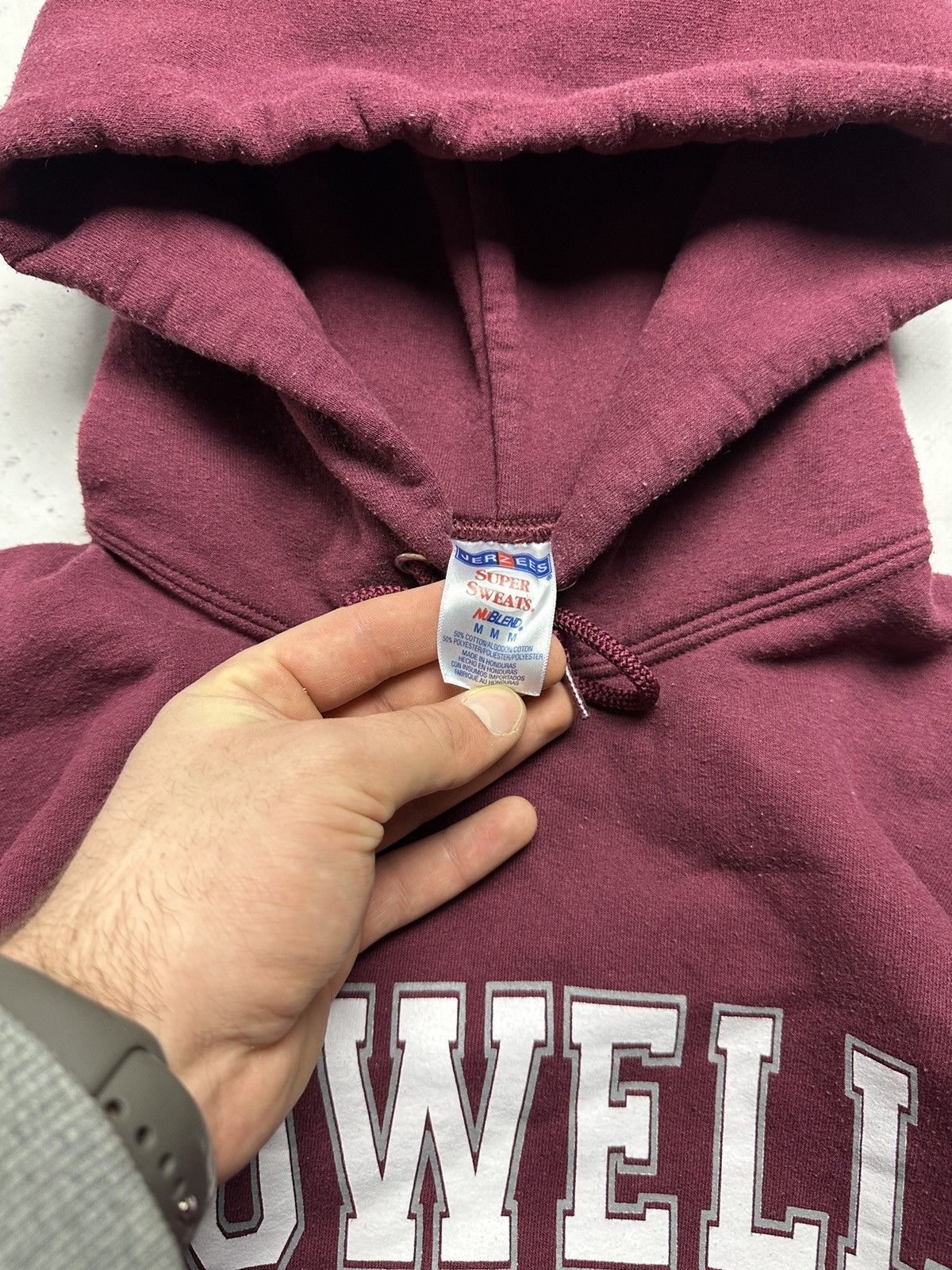 Vintage Vintage Lowell Boxy Hoodie Y2K M Size US M / EU 48-50 / 2 - 4 Thumbnail