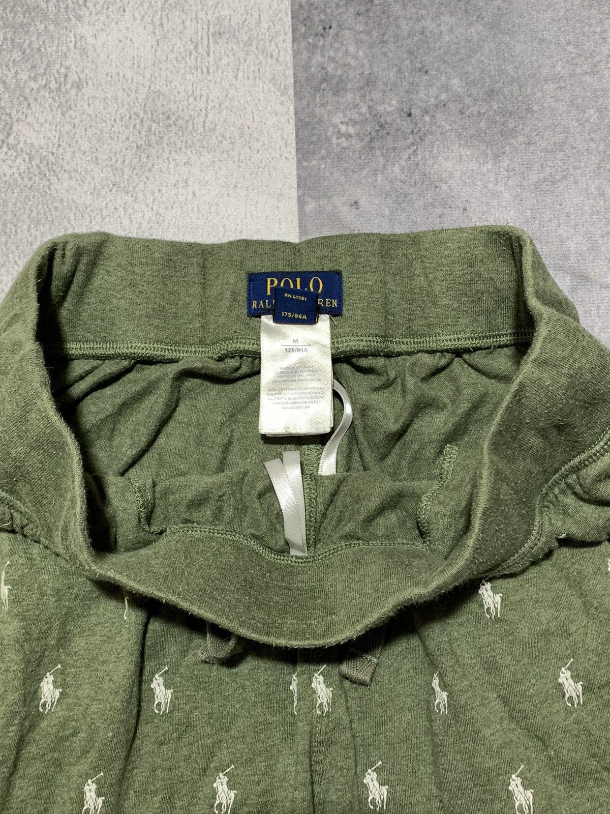 Polo Ralph Lauren × Vintage Vintage Y2K Polo Ralph Lauren monogrammed sweatpants size M Size 32" / US 10 / IT 46 - 4 Thumbnail
