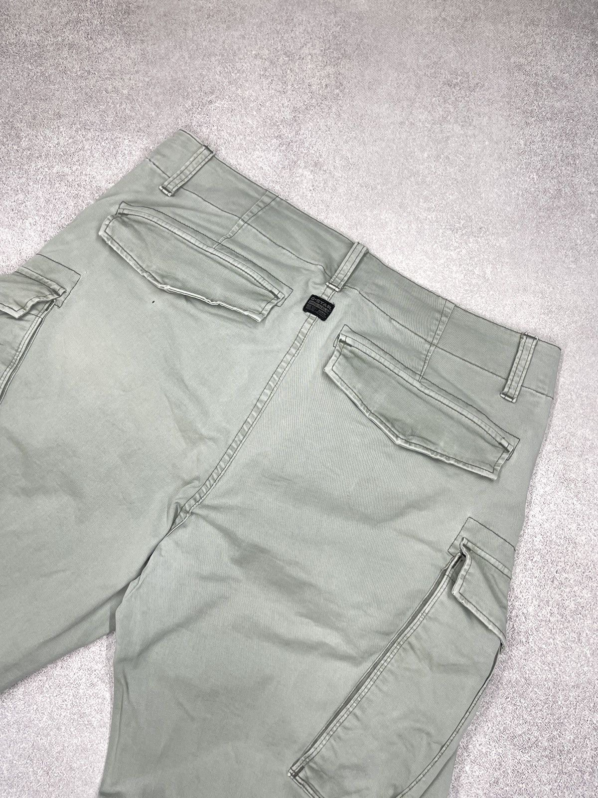 G-Star Mens G Star Raw Rovic Loose Cargo Pants Size 33x32 Size US 33 - 5 Thumbnail