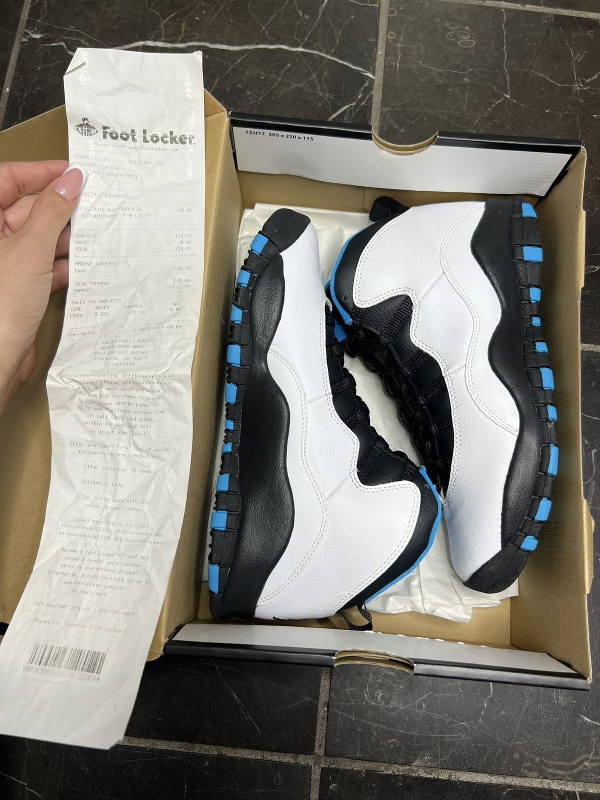 Jordan Brand Jordan Powder Blue 10 (2014) GS 7Y Size US 7 / IT 37 - 8 Thumbnail