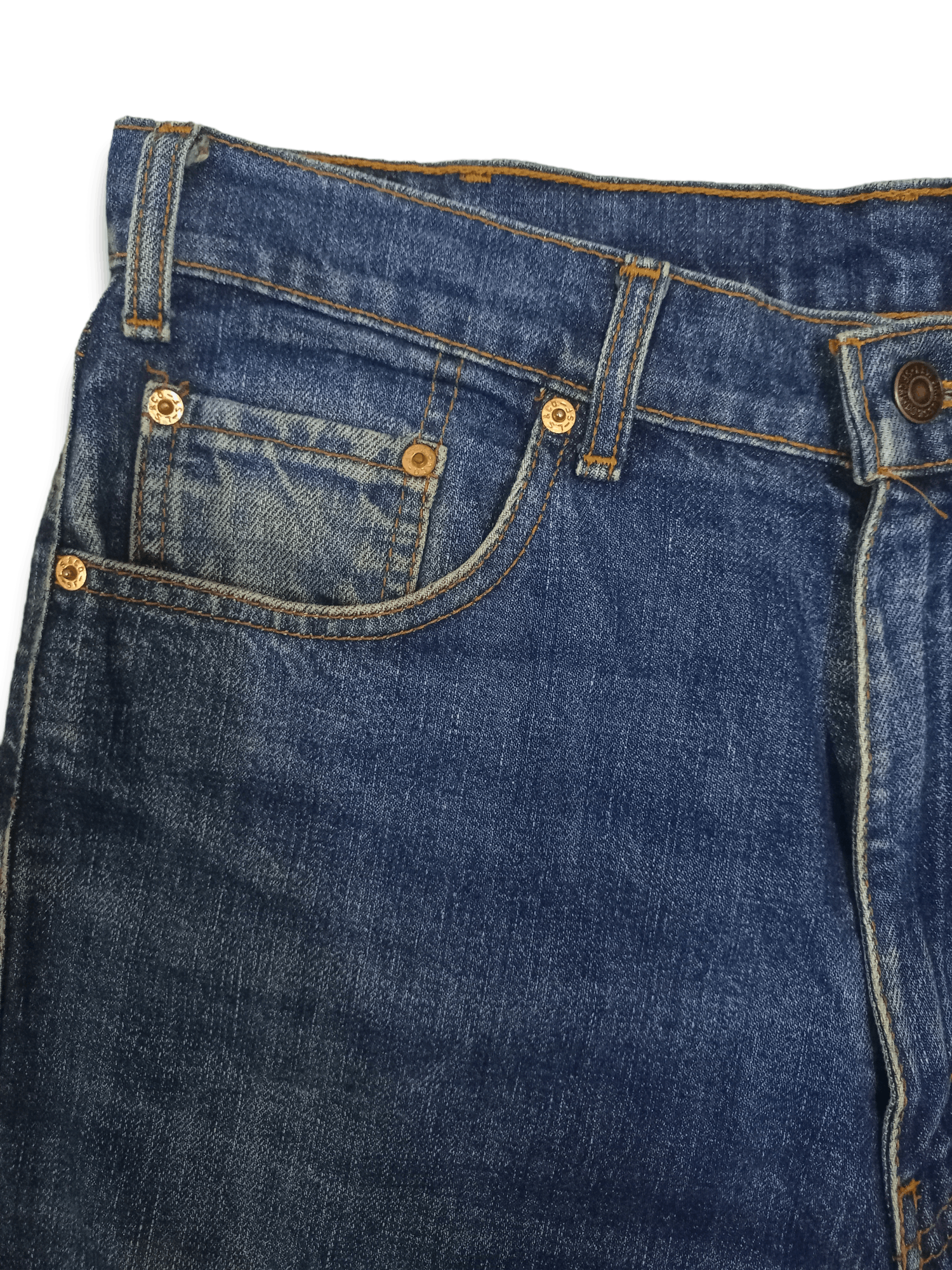 Levi's × Levi's Vintage Clothing Vintage Levis 603-0217 Blue Wash Ripped Style Jeans 33x30 Size US 33 - 6 Thumbnail