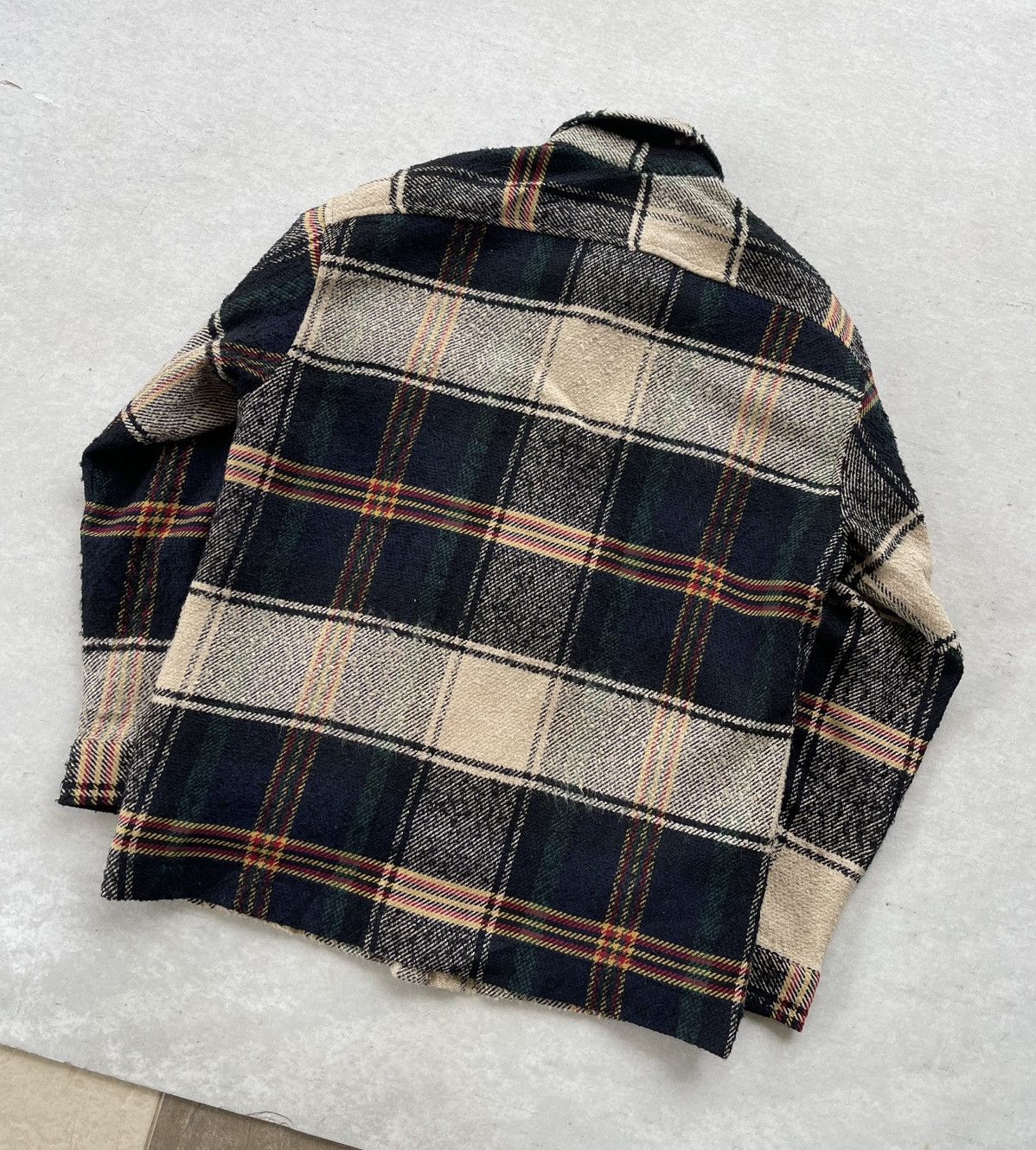 Zara Zara Men's Wool-blend Plaid Shirt/Jacket Size US M / EU 48-50 / 2 - 12 Thumbnail