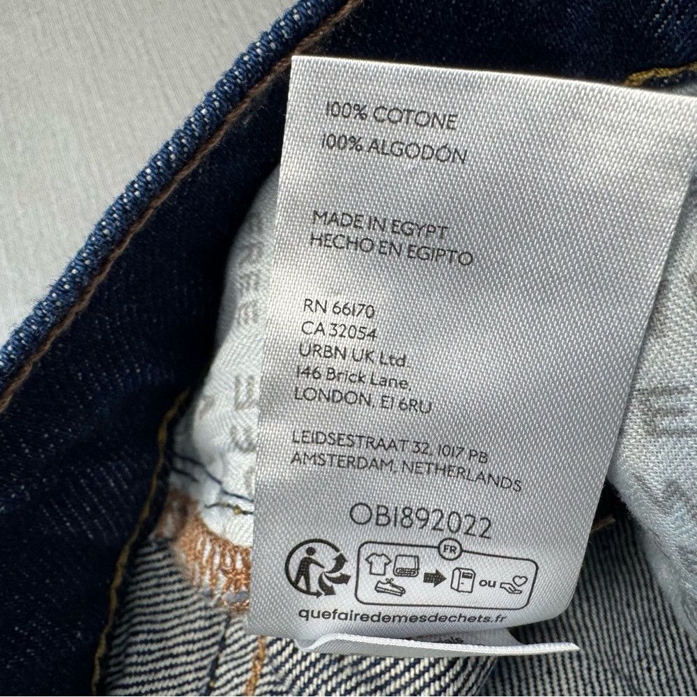 Free People NWT New Free People We The Free Relaxed Capri In Rinse Jean Size 25" / US 0 / IT 36 - 8 Thumbnail