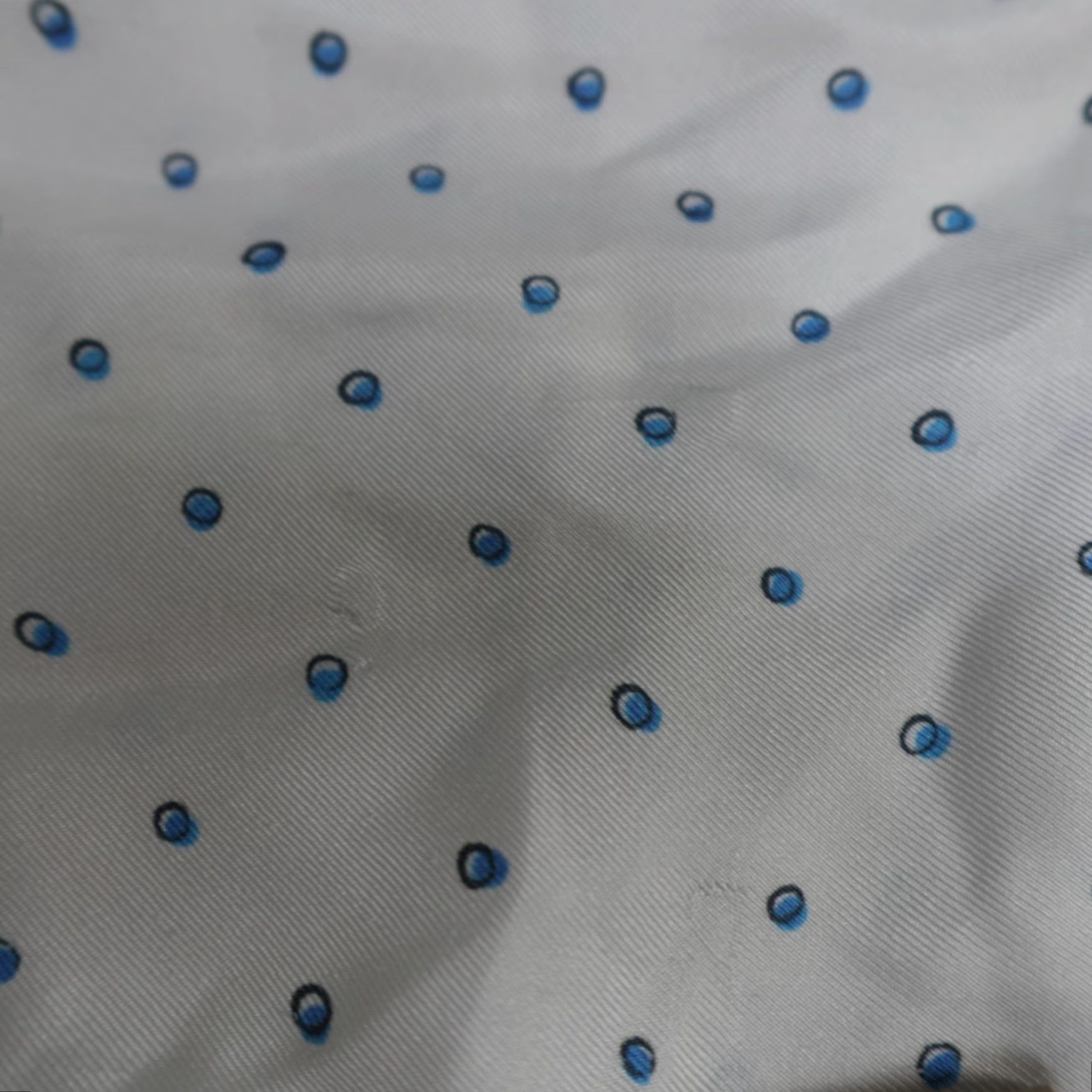Theory Theory Womens Shirt Medium Ivory Polka Dot Silk Blouse Size M / US 6-8 / IT 42-44 - 5 Thumbnail