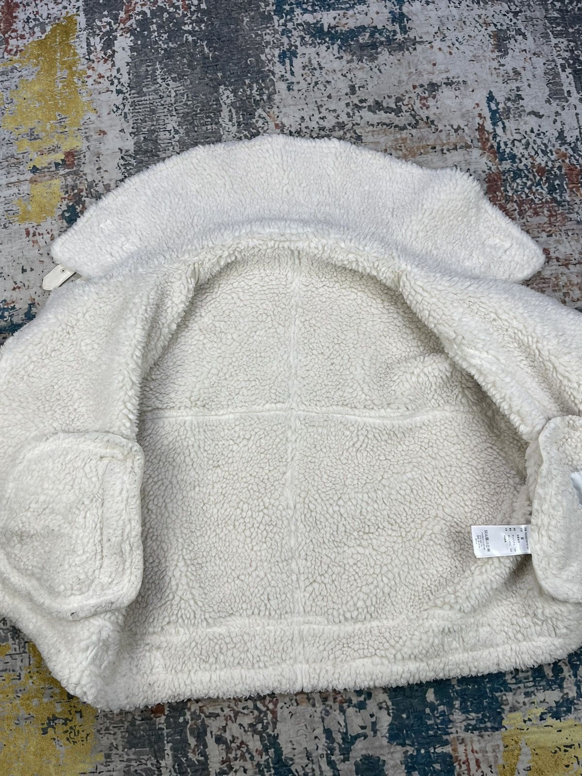 Japanese Brand Mercuryduo AW Faux Shearling Big Collar Bomber Jacket Size M / US 6-8 / IT 42-44 - 5 Thumbnail