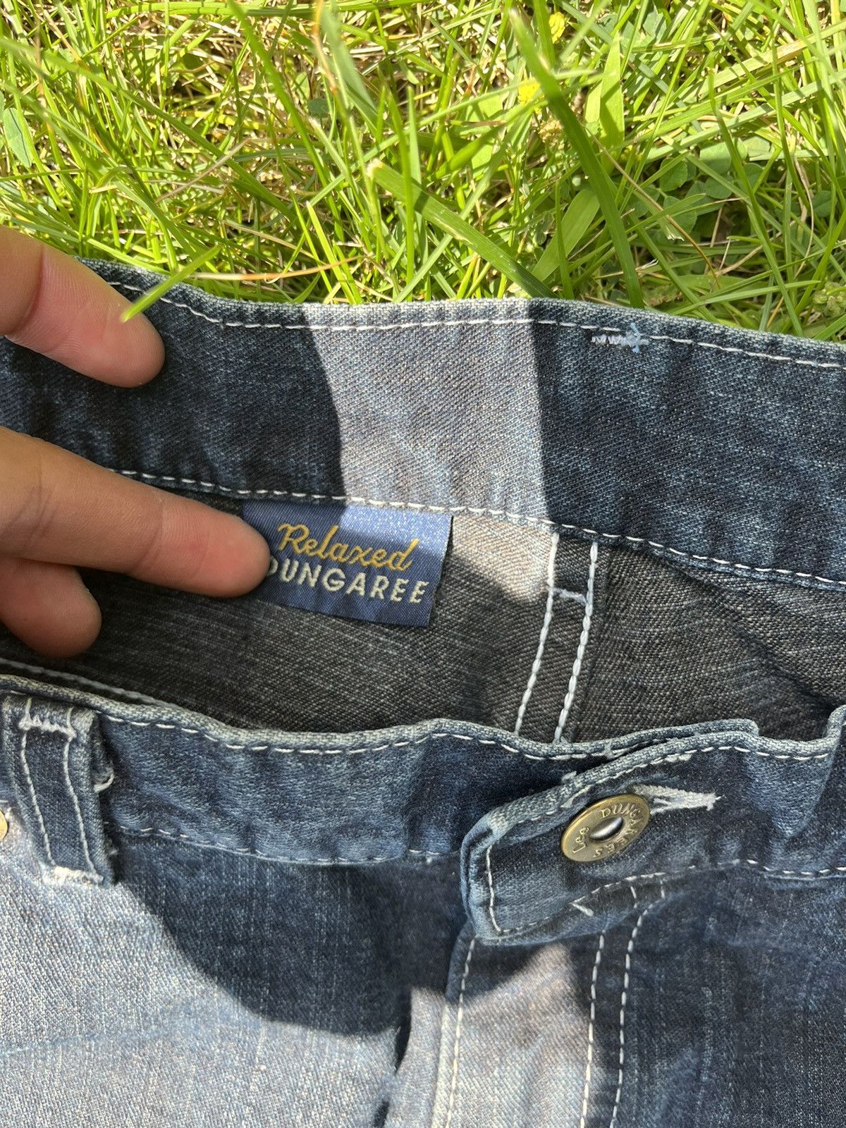 Lee Lee Dungarees Straight Fit Jeans Size US 32 / EU 48 - 3 Thumbnail