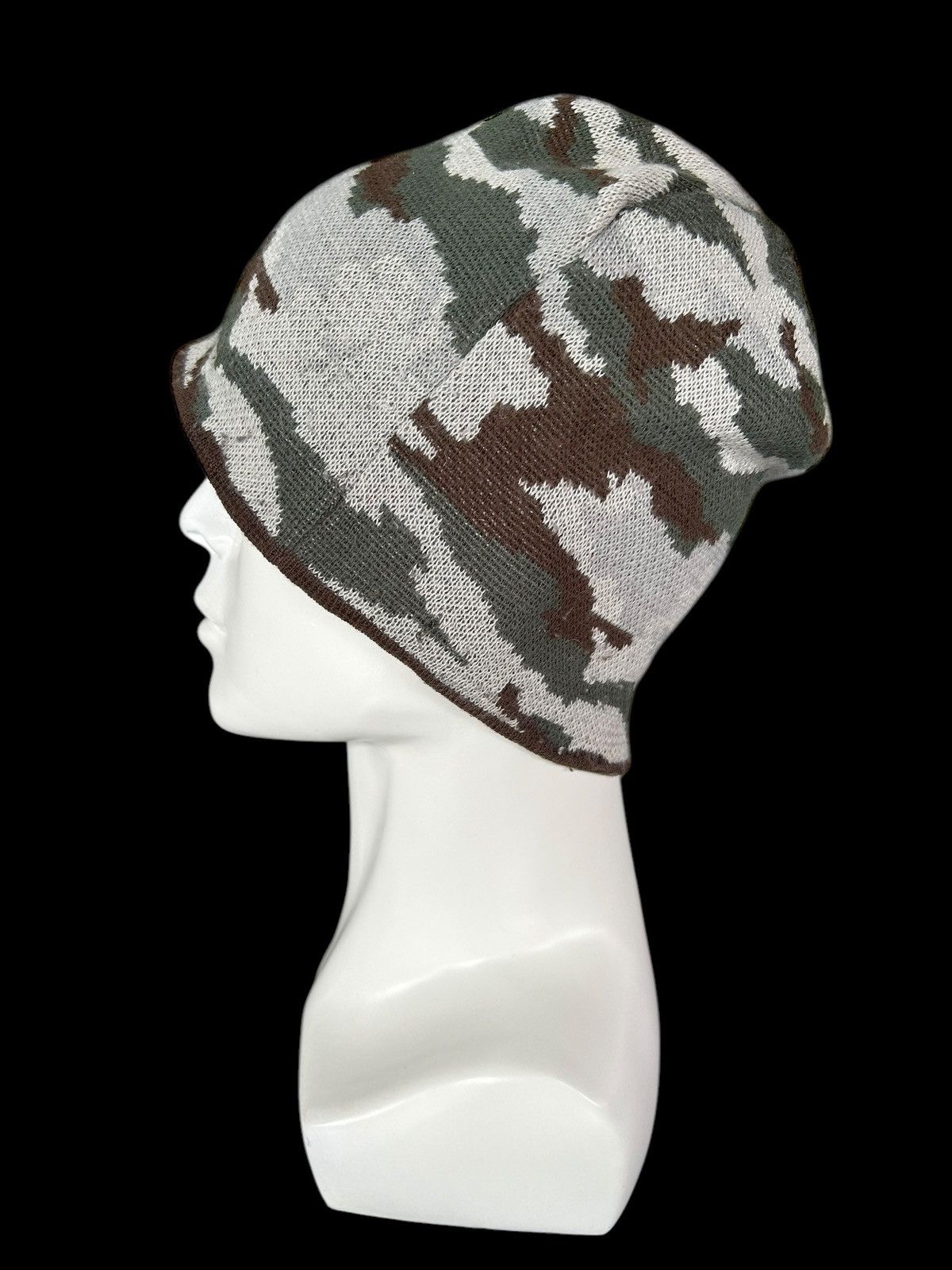 Japanese Brand × Kapital × Vintage Vintage t&C Surf Design Knitt Beanie Hats Camoo ☠️☠️ Size ONE SIZE - 5 Thumbnail