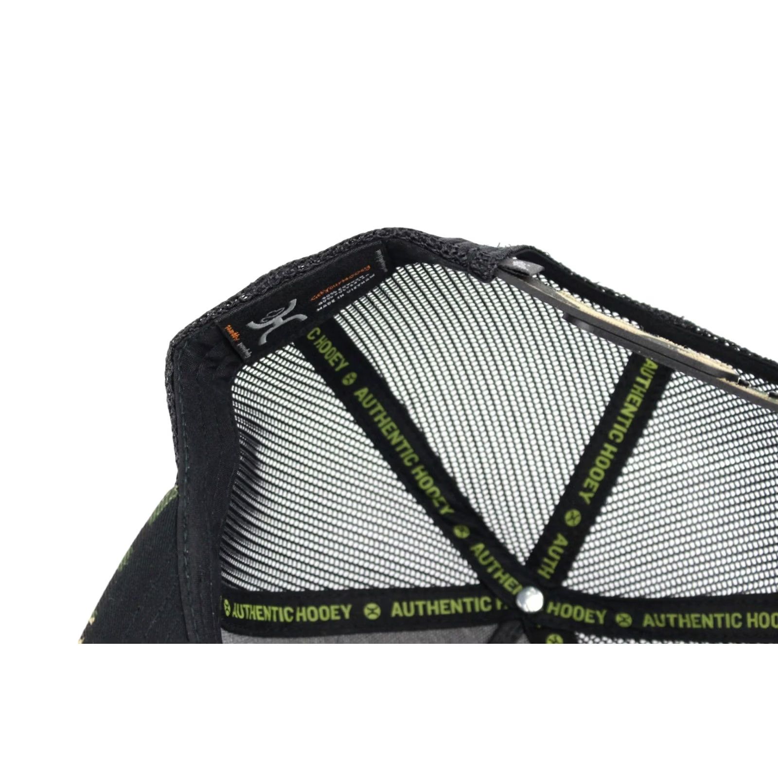 Vintage Hooey Men's Hat Mexico Boquillas Embroidered Logo Water Resistant Camo Black Size ONE SIZE - 4 Thumbnail