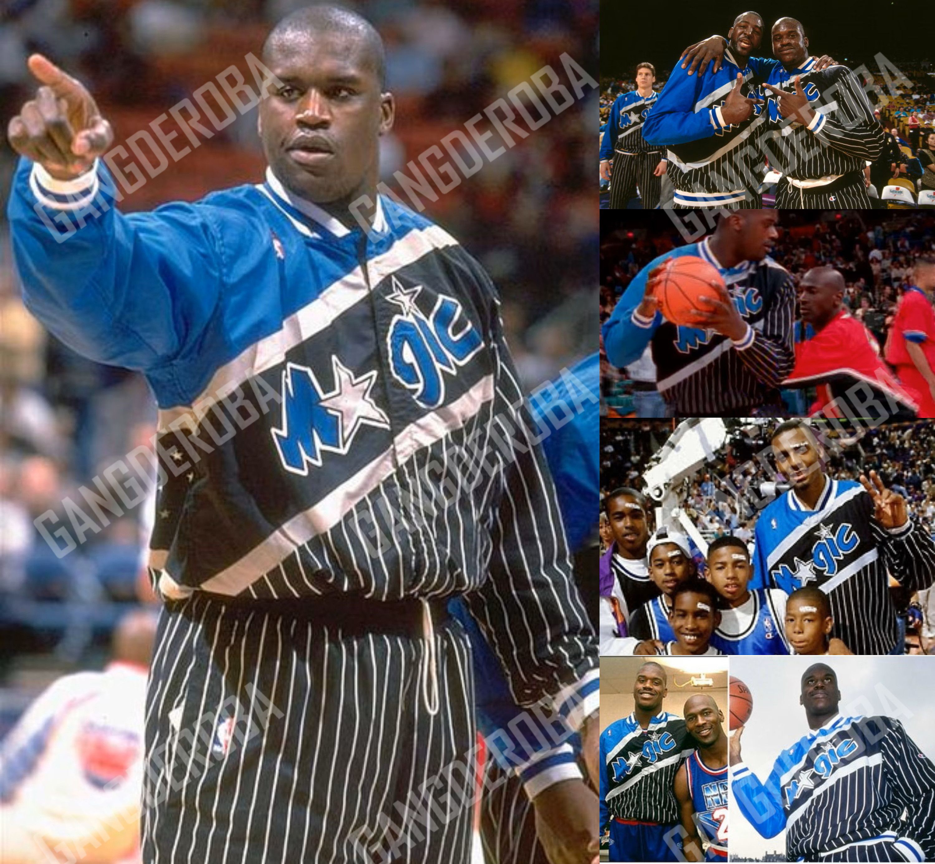 Champion RARE Vintage 90s CHAMPION ORLANDO MAGIC Jacket Warm Up NBA M Size US M / EU 48-50 / 2 - 4 Thumbnail