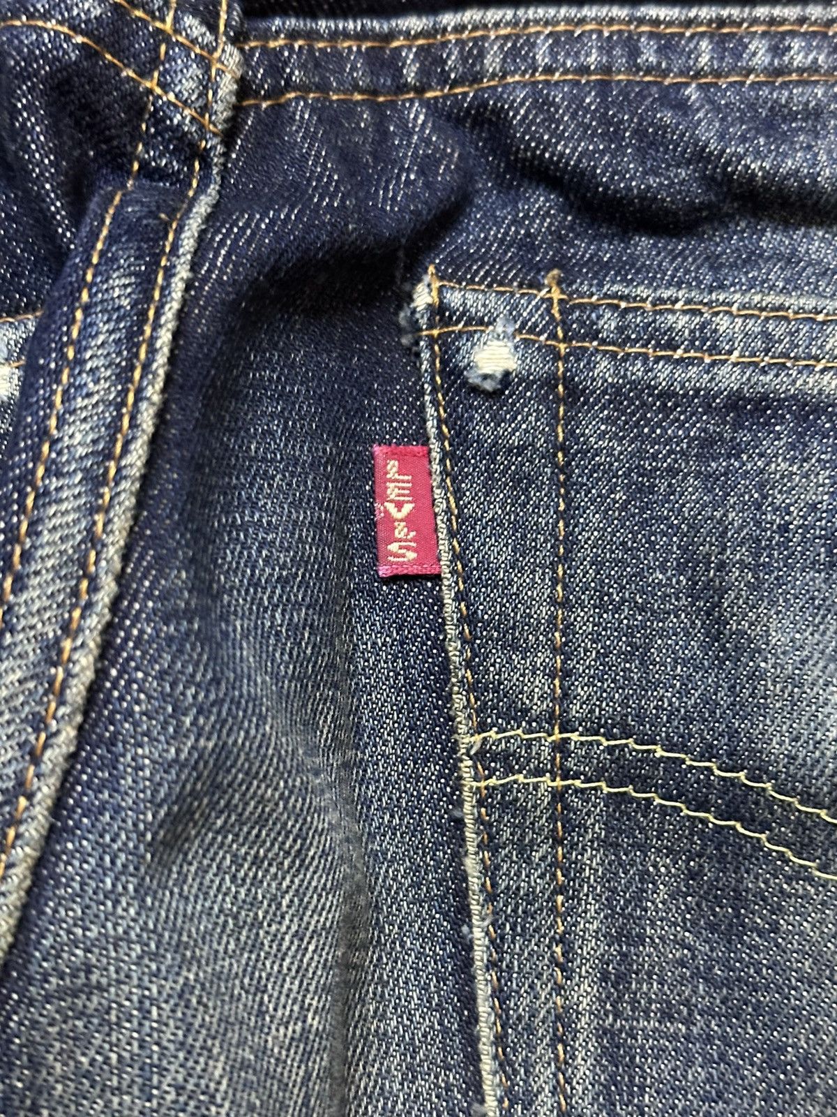 Levi's Vintage Clothing Vintage Levi’s 501XX Selvedge Big E Mudwash Whiskers Denim Size US 30 / EU 46 - 12 Thumbnail
