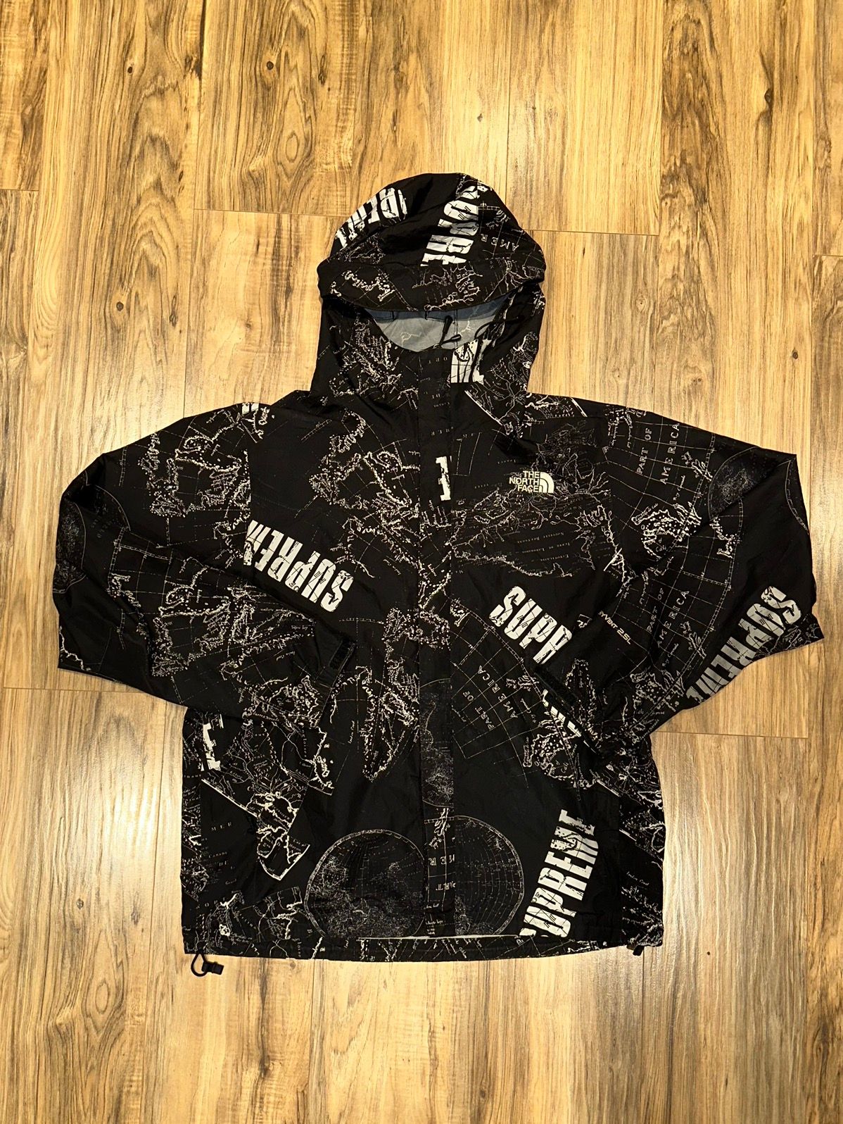 Pre-owned Supreme X The North Face Ss12 Supreme The North Face Ventura Jacket In Black