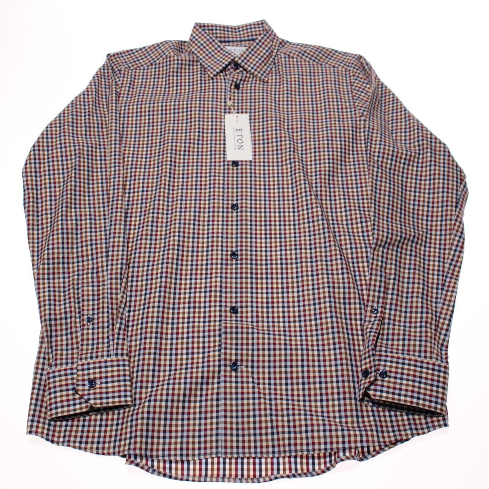 Eton Eton New with tags Shirt Size L US In Red Size US L / EU 52-54 / 3 - 3 Thumbnail