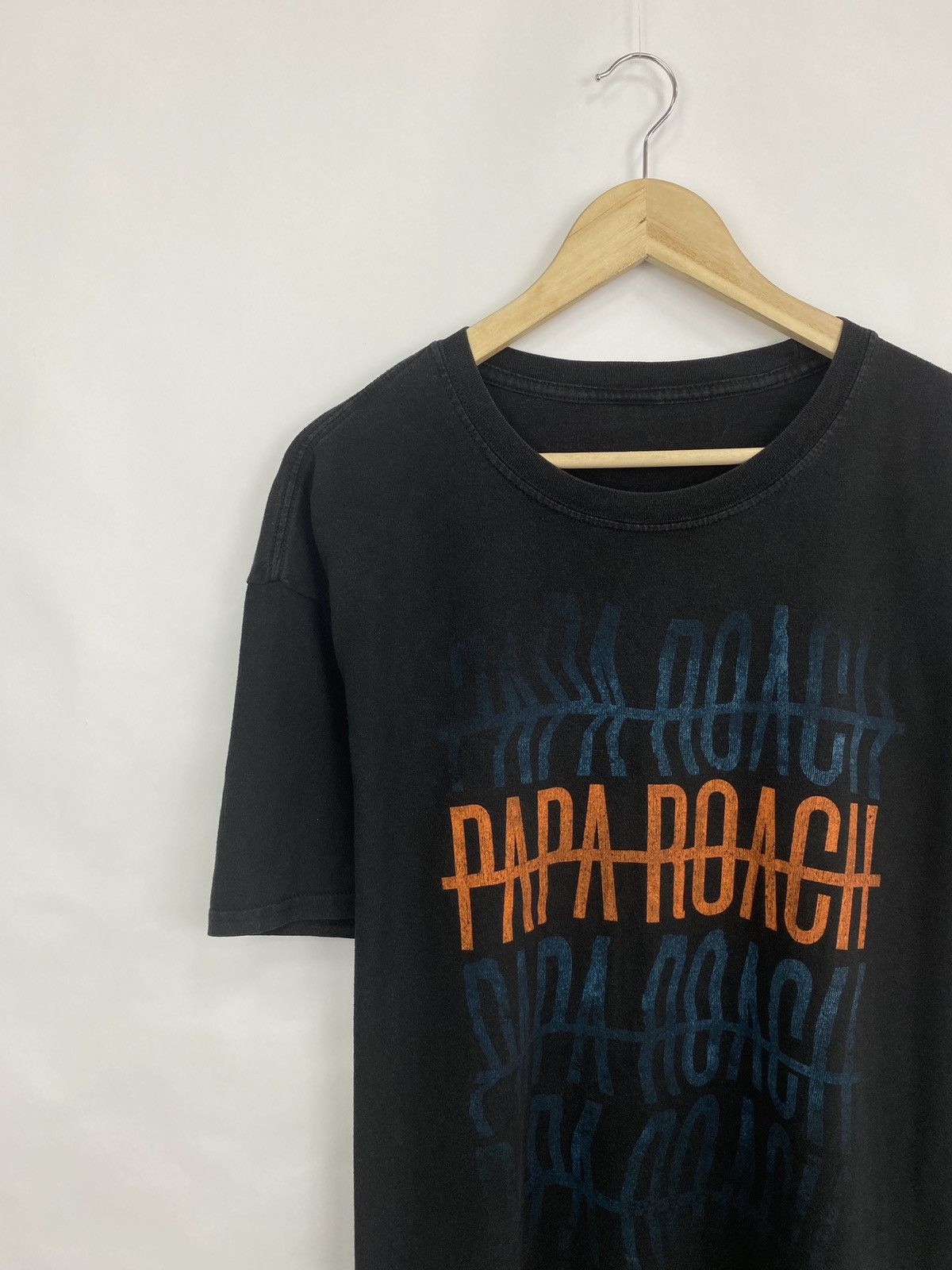 Band Tees 🪳 Vintage 2000 Y2K Papa Roach T-Shirt Rare Retro Hype Y2K Size US L / EU 52-54 / 3 - 2 Thumbnail