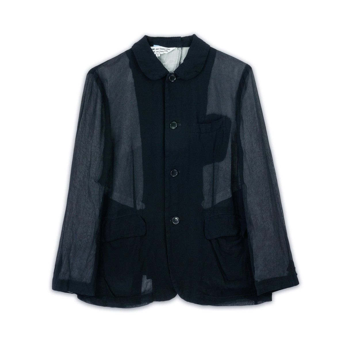 Comme des Garcons Cupra Georgette Open Vent Jacket Size L / US 10 / IT 46 - 1 Thumbnail