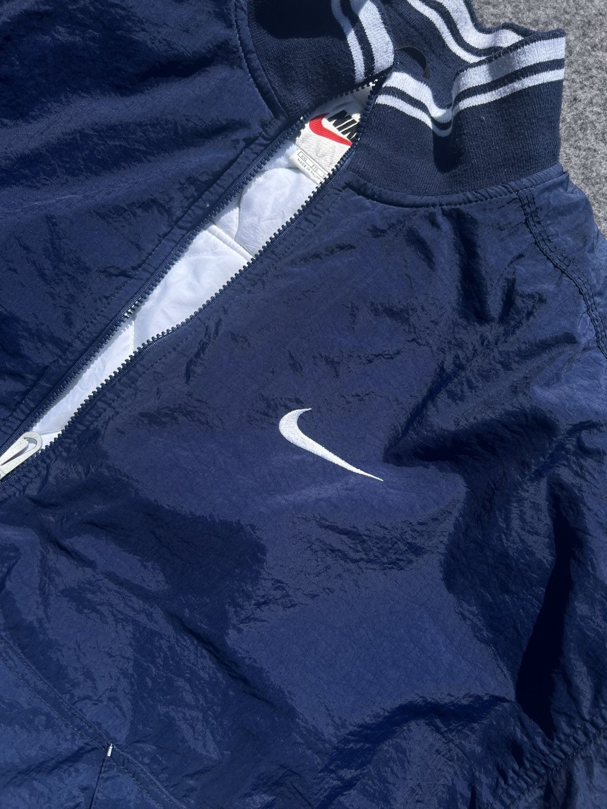 Nike × Vintage Nike vintage jacket boxy 90s - 00s Size US XXL / EU 58 / 5 - 3 Thumbnail