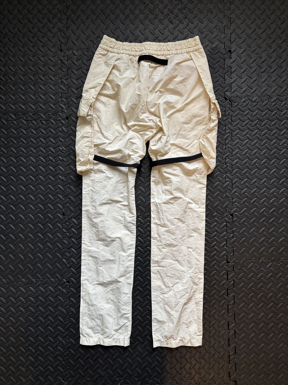 1017 ALYX 9SM 1017 Alyx 9SM Cream Nylon Holster Cargo Trouser Pants Sz S Size US 30 / EU 46 - 6 Thumbnail