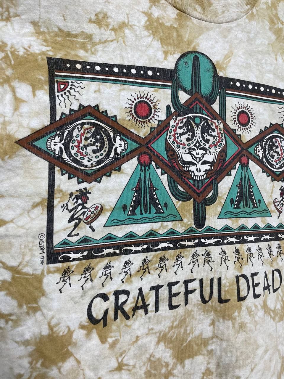Fruit Of The Loom Vintage Grateful Dead 1995 T-shirt Size US XL / EU 56 / 4 - 8 Thumbnail