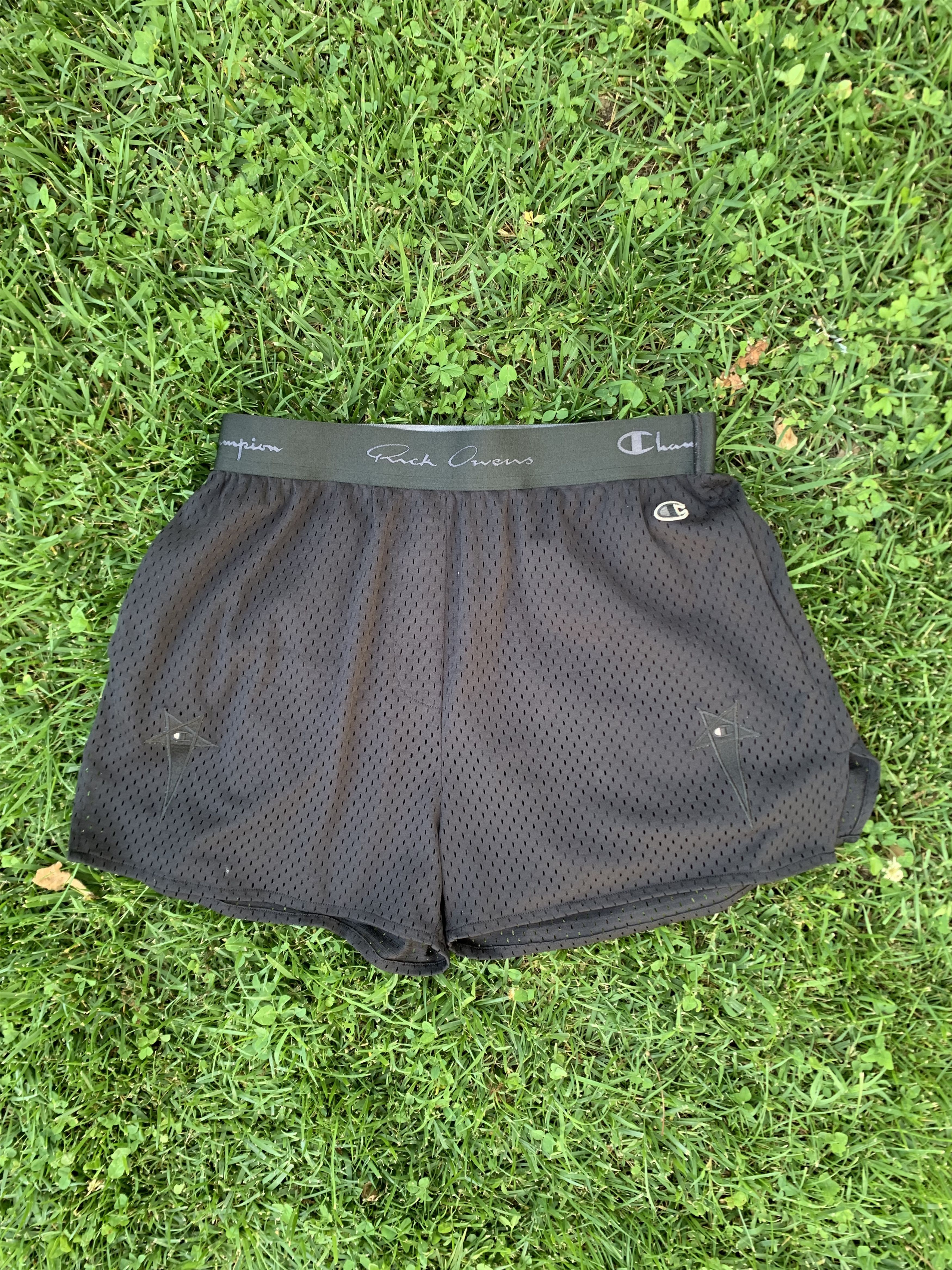 Rick Owens Champion Shorts | Grailed