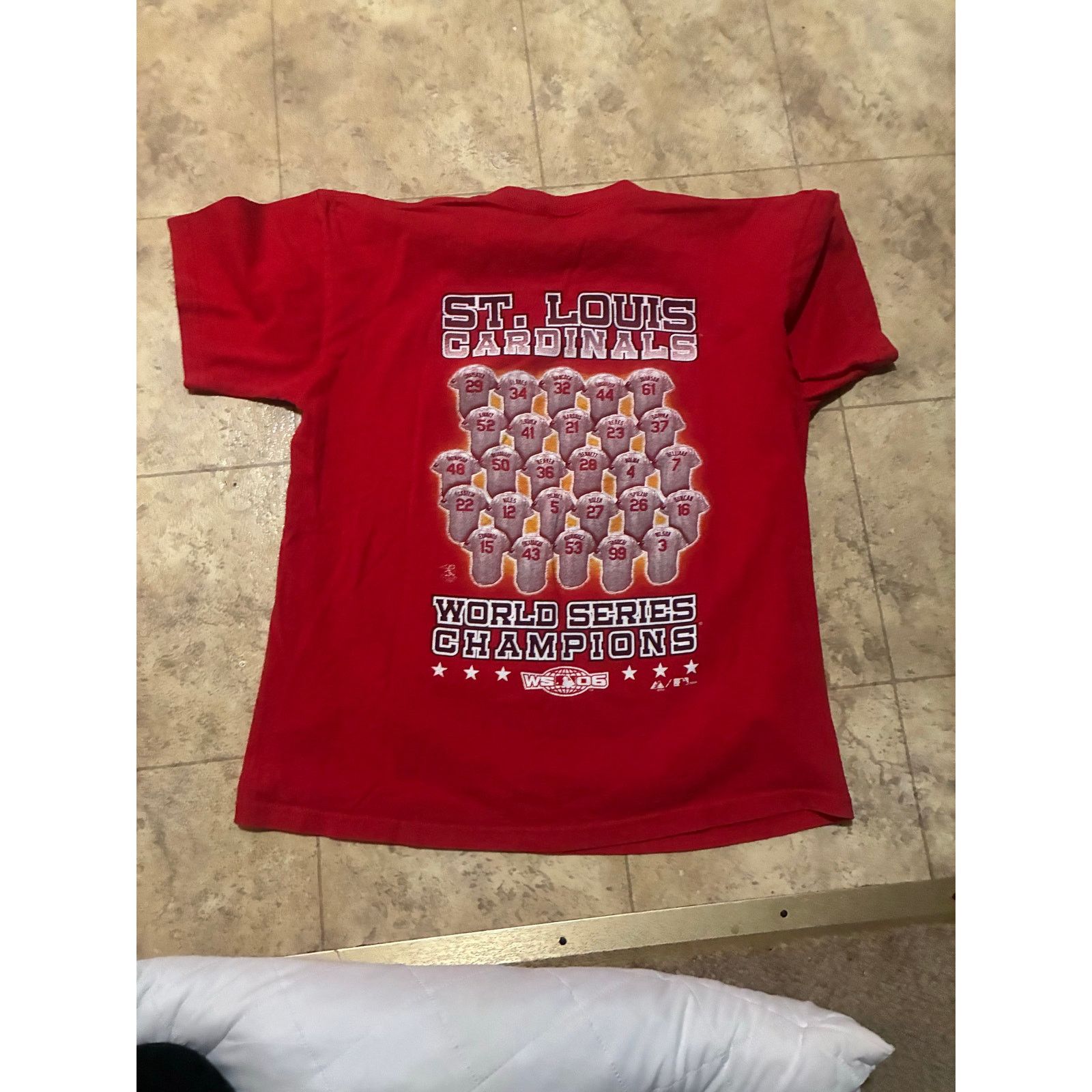 Other Vintage 2006 St Louis Cardinals World Series Kids T-Shirt L Size US L / EU 52-54 / 3 - 5 Thumbnail