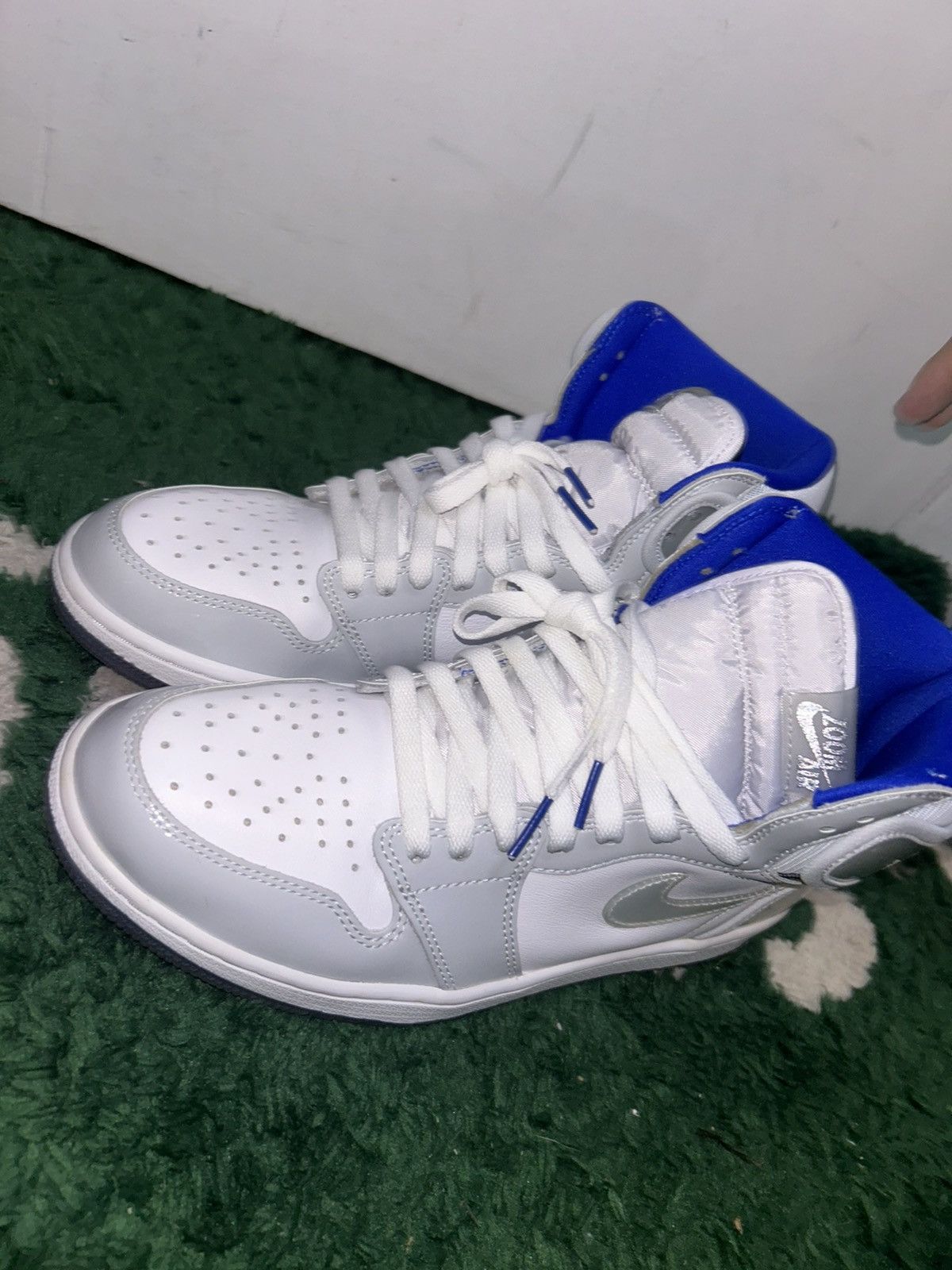 Jordan Brand Size 9.5 - Air Jordan 1 Zoom High Racer Blue Preowned Size US 9.5 / EU 42-43 - 6 Thumbnail