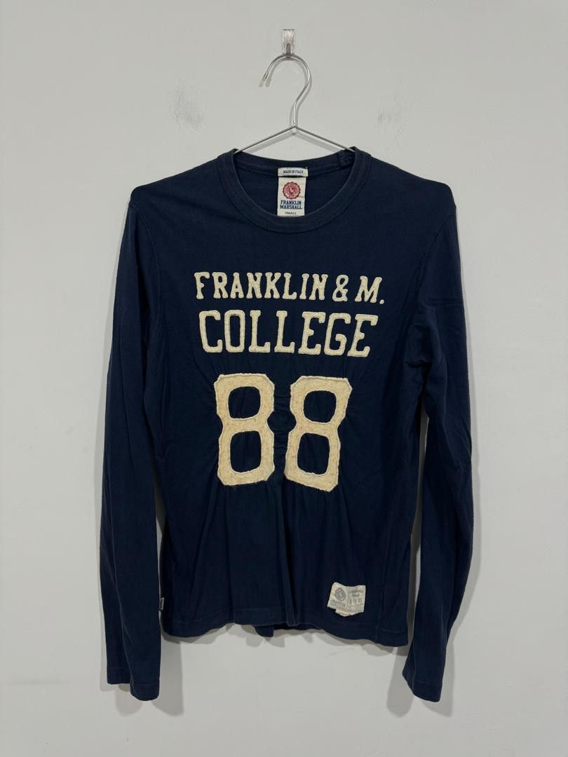 Designer × Franklin & Marshall Franklin & Marshall Long Sleeve Tee Size US S / EU 44-46 / 1 - 1 Thumbnail