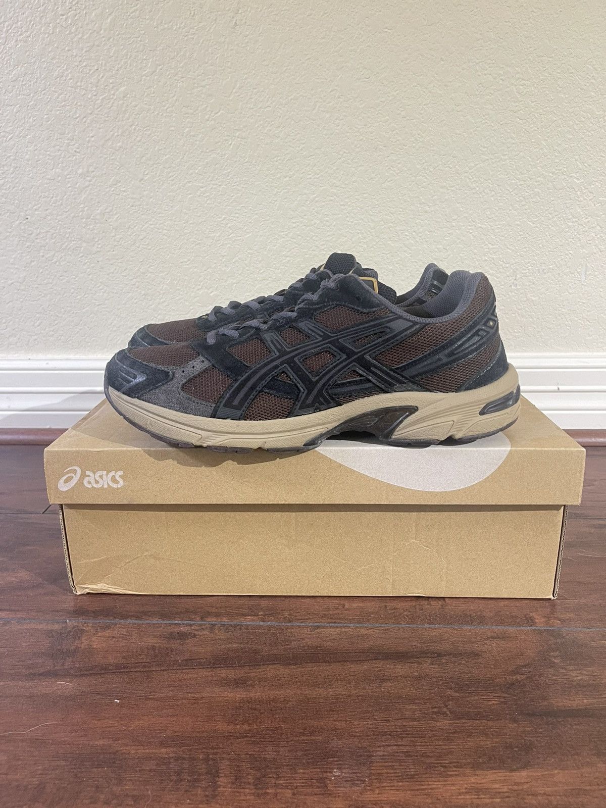 Asics RARE - ASICS Gel 1130 Coffee/Black - US 10 Size US 10 / EU 43 - 2 Thumbnail
