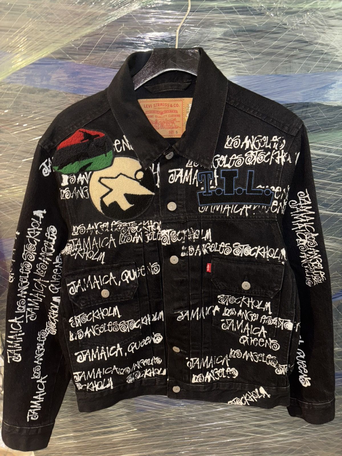 ジャケット・アウター Stussy x Denim Tears X Our Legacy Stüssy x Denim Tears x Our Legacy Varsity Jacket: StockX