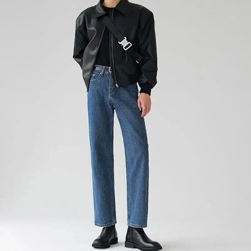 Japanese Brand Retro loose high street straight leg jeans Size US 32 / EU 48 - 1 Thumbnail