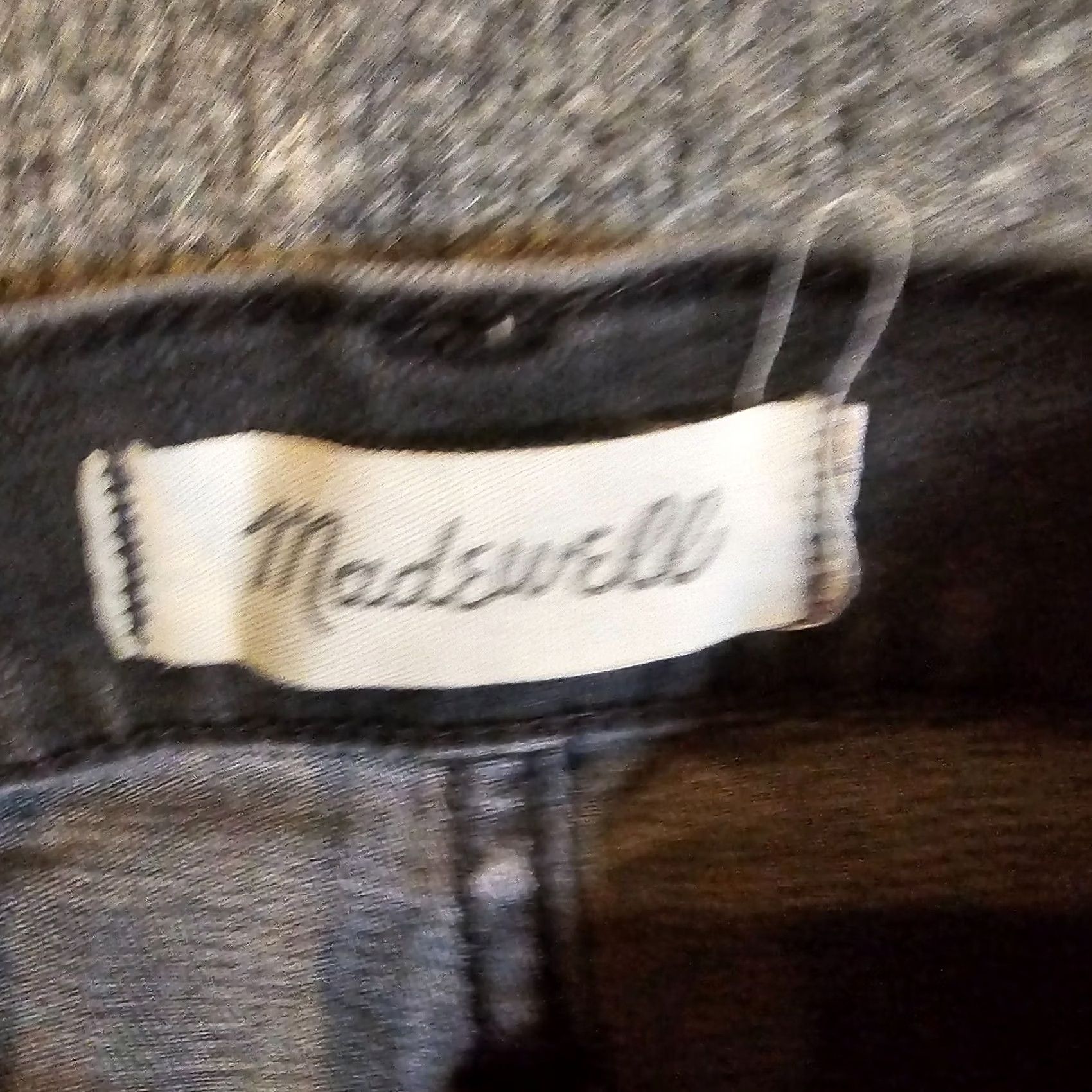 Madewell Madewell Jeans Womens 24 Petite Black Button Fly Demi Boot Stretch Casual Basic Size 42" / US 20 - 4 Thumbnail