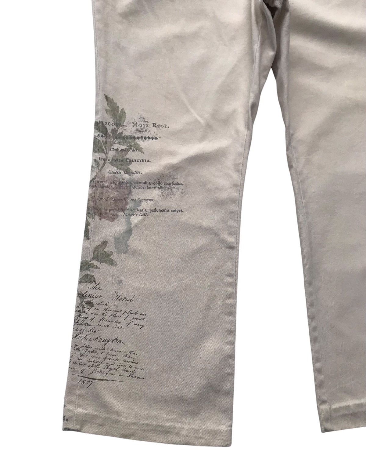 Ralph Lauren Vintage Womens Ralph Lauren Jeans Co Flared Floral Pants Size 37" - 8 Thumbnail