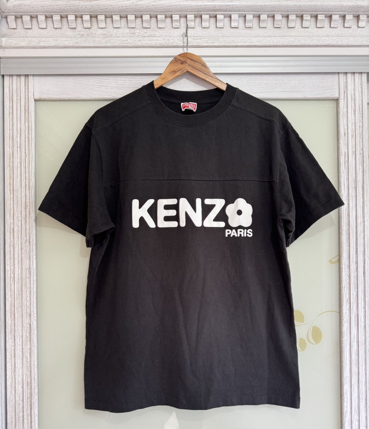 Kenzo Kenzo Boke Flower 2.0 Black Oversized Logo Printed T-shirt Size US S / EU 44-46 / 1 - 1 Thumbnail