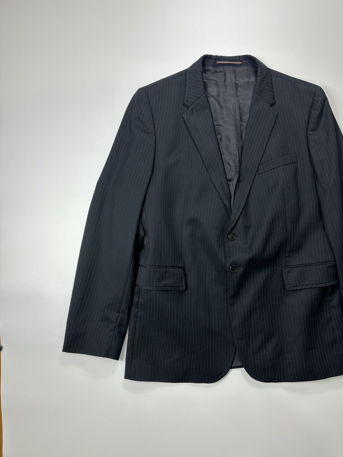 Paul Smith Paul Smith Classic Wool Black Blazer Size 44R - 3 Thumbnail