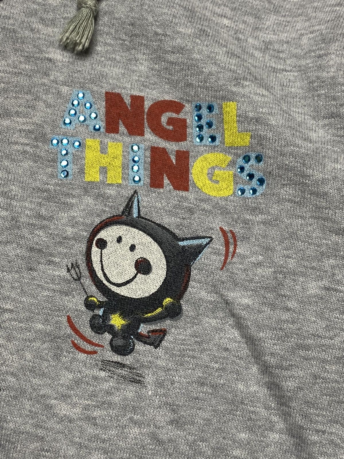 Angel Blue 2000s Angel Blue - Angel Things Mascots Zip Hoodie Size US M / EU 48-50 / 2 - 9 Thumbnail