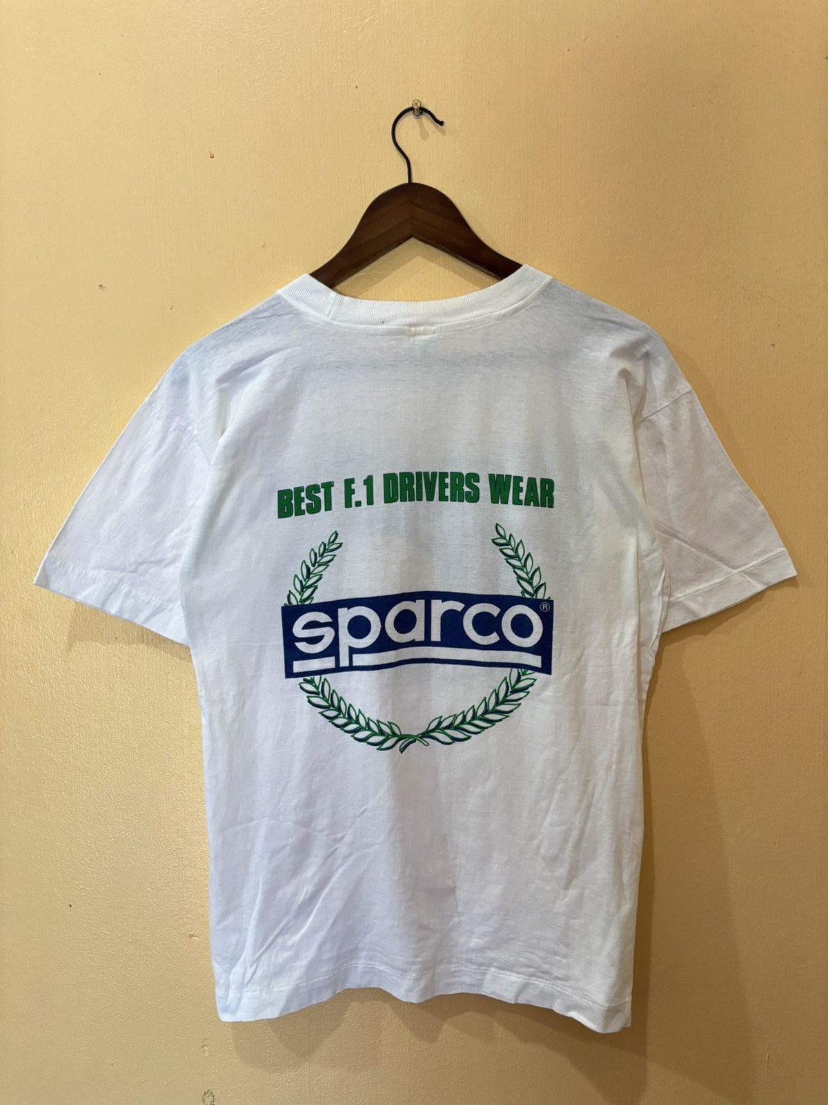 Formula 1 Vintage Sparco Formula One Racing Tshirt Size US M / EU 48-50 / 2 - 2 Thumbnail