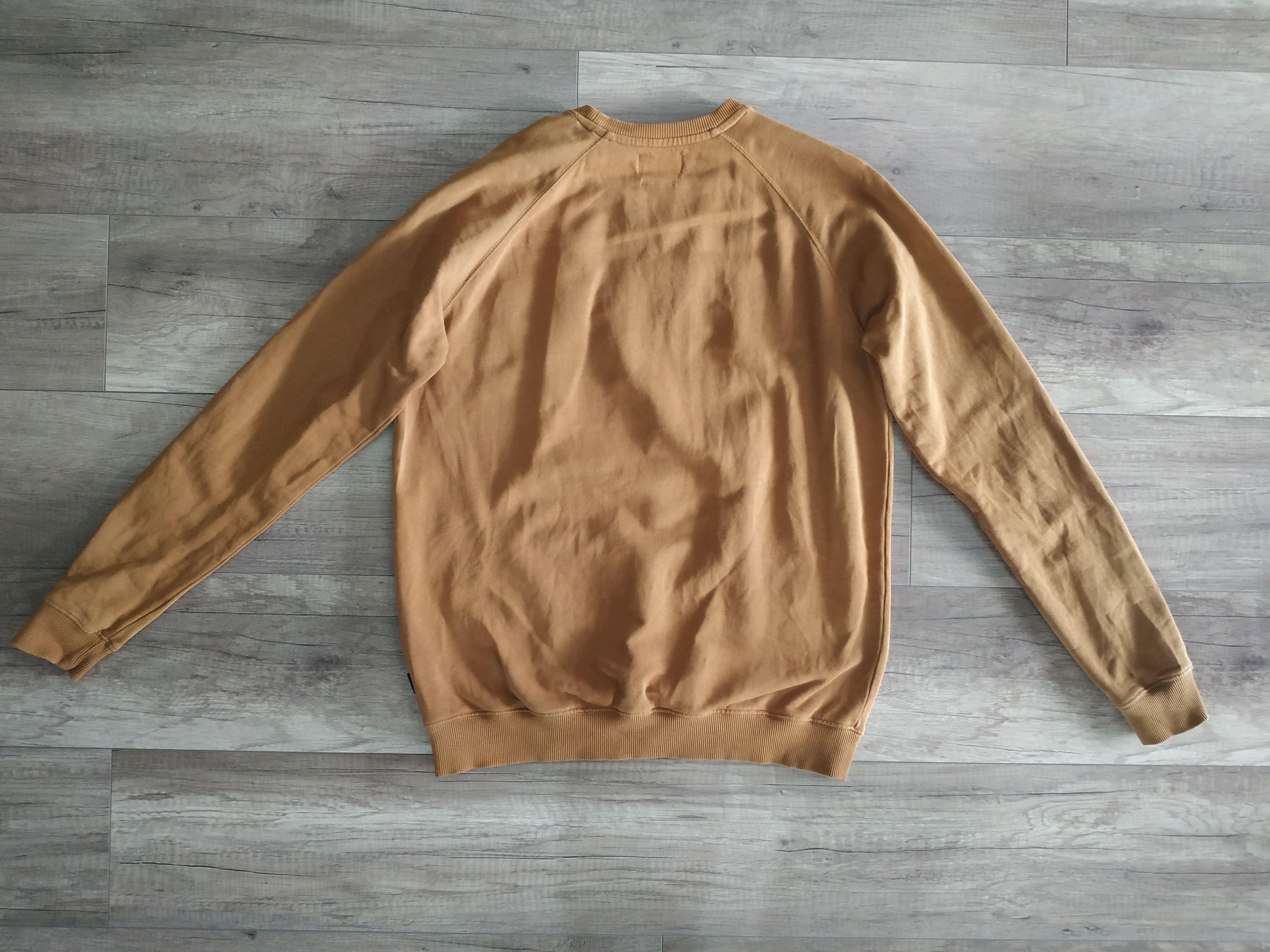 foret FORET Forét Men's Mustard Plush Logo Sweatshirt, s. MEDIUM Size US M / EU 48-50 / 2 - 7 Thumbnail