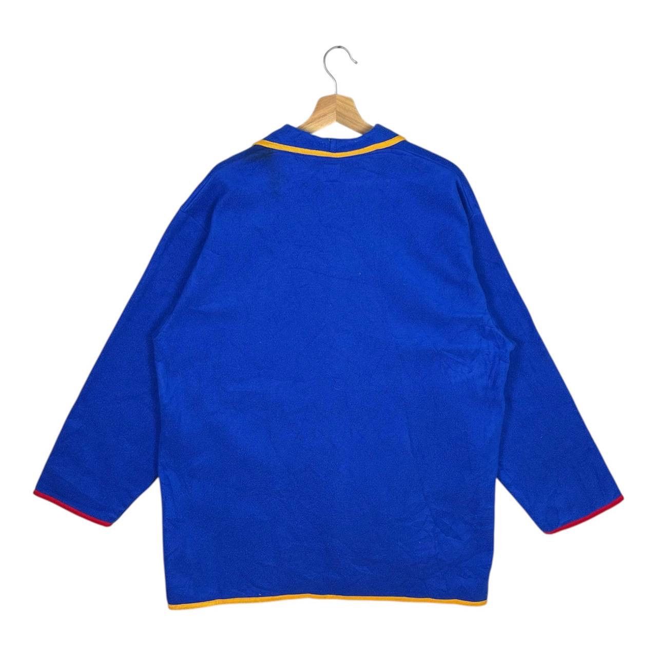 Jean Charles De Castelbajac Jean Charles de Castelbajac Blue Fleece Cardigan Size US L / EU 52-54 / 3 - 2 Thumbnail
