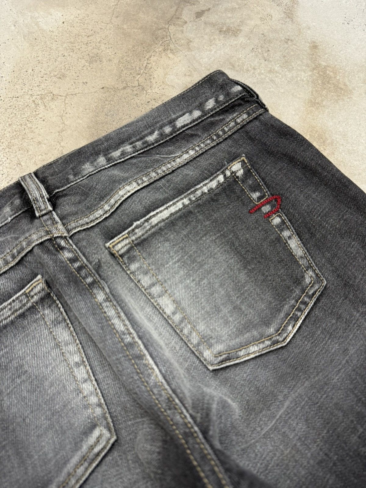 Diesel Vintage Flare Diesel Industry Distressed Unisex Denim Pants Size US 28 / EU 44 - 11 Thumbnail
