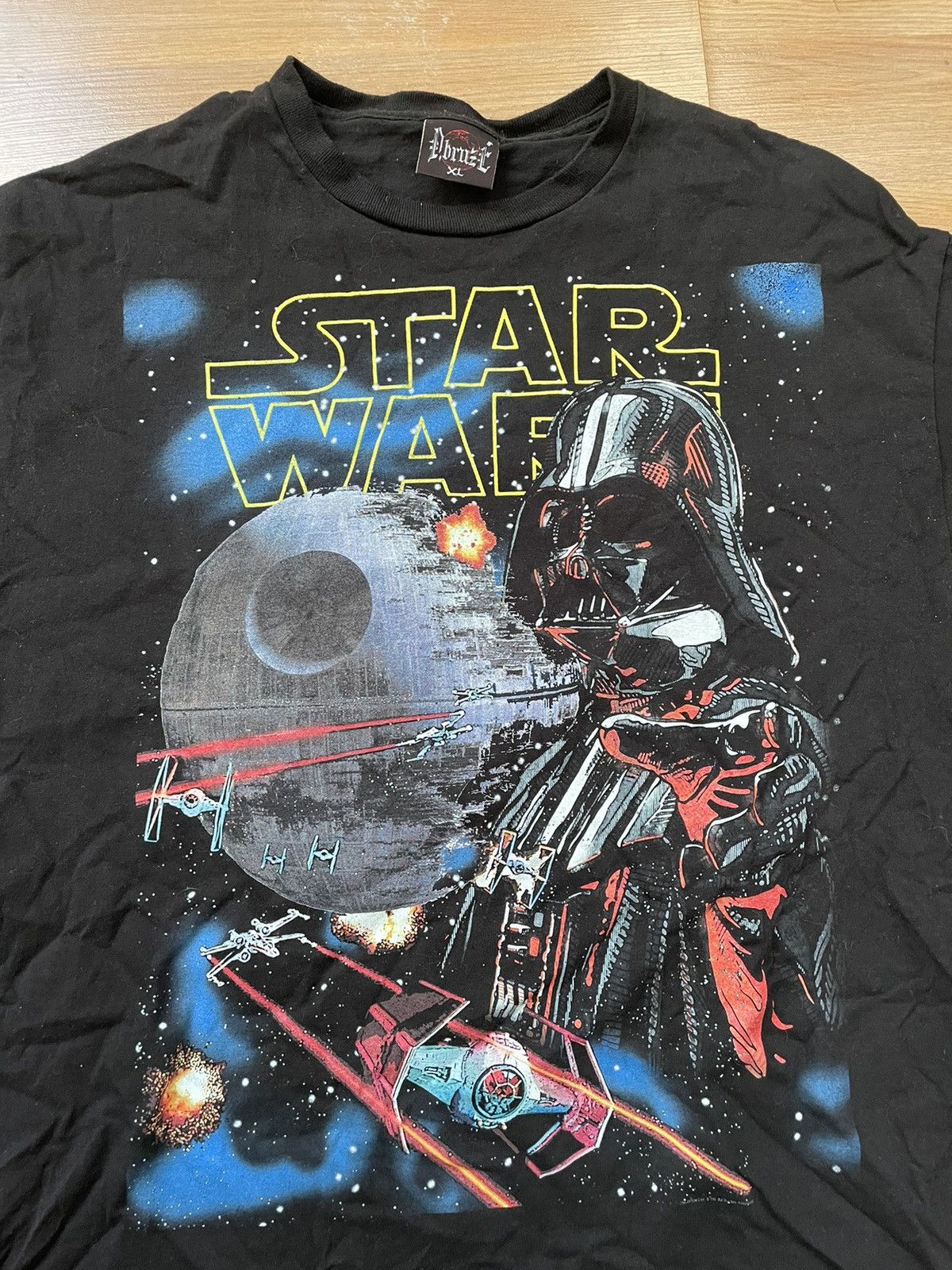 Vintage Dbruze Star Wars Darth Vader Tee Size US XL / EU 56 / 4 - 2 Thumbnail
