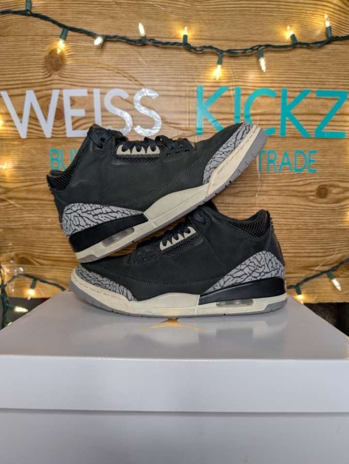 Jordan Brand Jordan 3 Off Noir Size US 9.5 / EU 42-43 - 2 Thumbnail