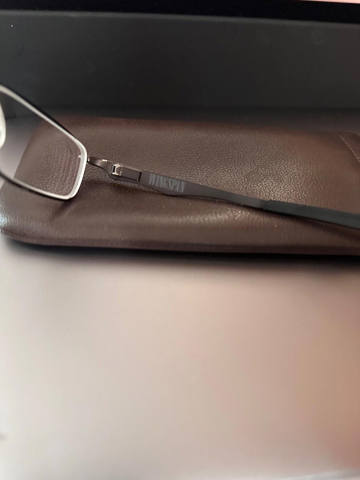 Oakley Oakley Eyeglasses OX5040-0253 Wingspan Brushed Chrome Metal Size ONE SIZE - 5 Thumbnail