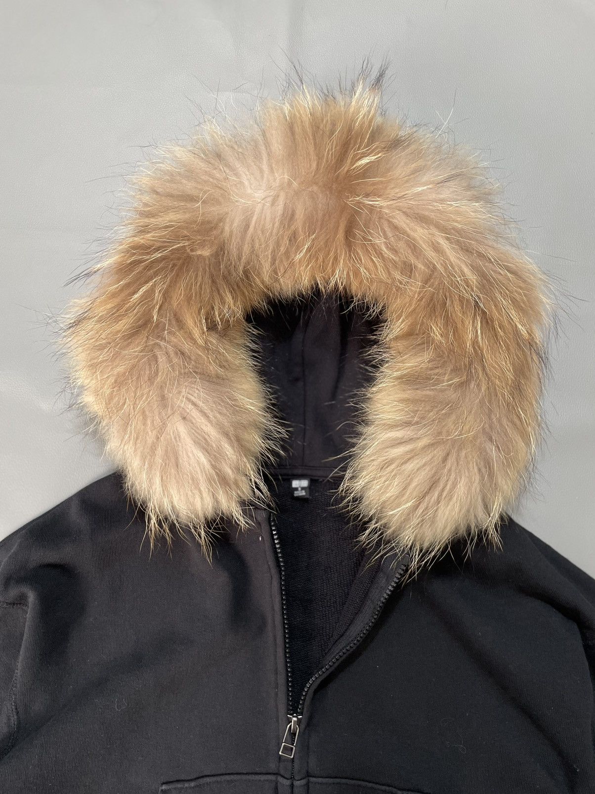 If Six Was Nine Boxy Croped Fur hoodie zip Japanese punk uniqlo Size US S / EU 44-46 / 1 - 3 Thumbnail