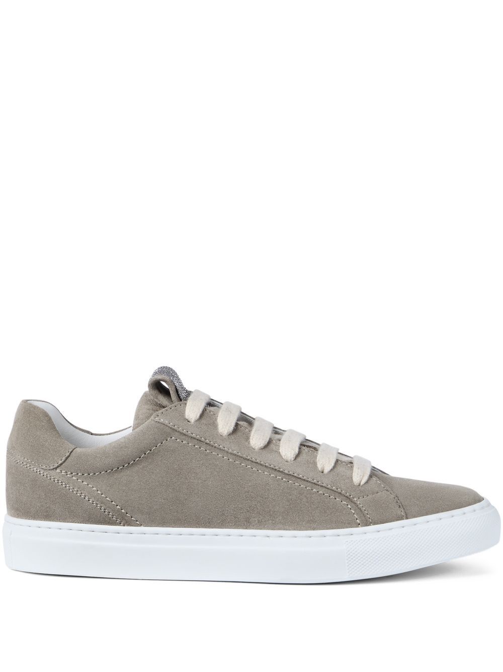Brunello Cucinelli LEATHER SNEAKERS Size US 6 / IT 36 - 1 Thumbnail