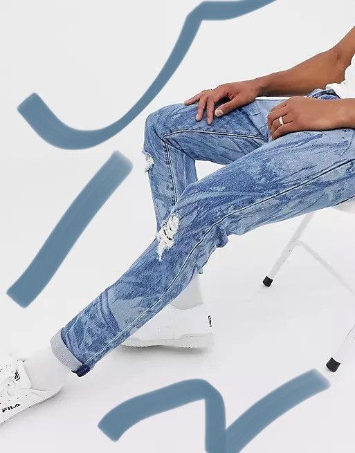 Levi's × Levi's Made & Crafted × Levi's Vintage Clothing BNWT JUSTIN TIMBERLAKE 501 ST Big E Slim Taper Washed Denim Jeans Pants Size US 33 - 6 Thumbnail