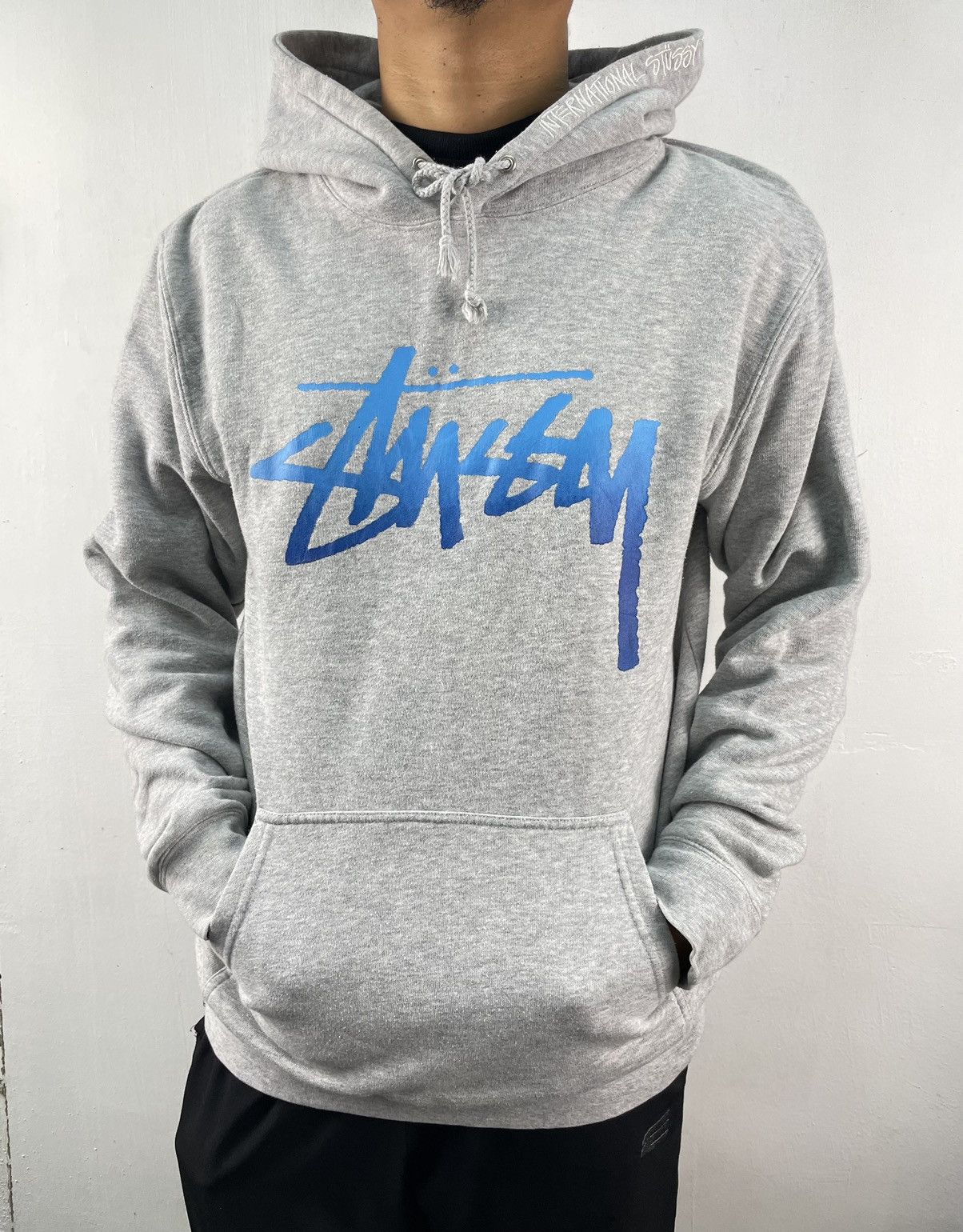 Stussy World Wide Hoodie Sweatshirt Size popular Small