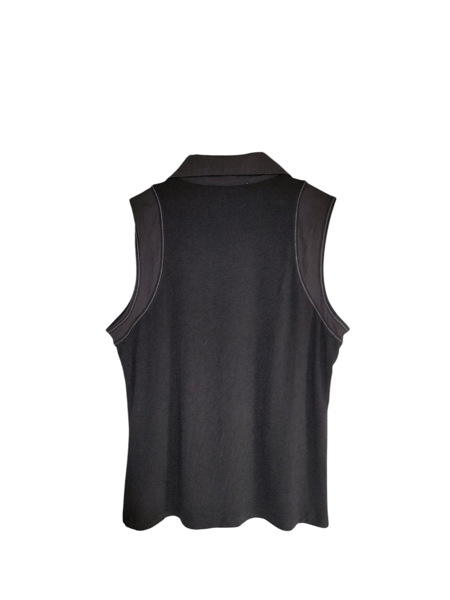Christian Dior Monsieur Christian Dior beaded logo sleeveless polo shirts Size M / US 6-8 / IT 42-44 - 2 Thumbnail