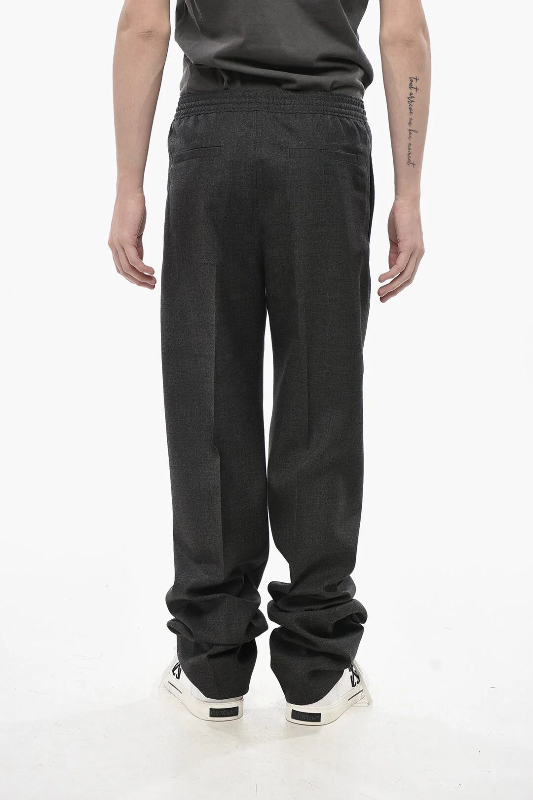 Givenchy og1mm0326 Wool 4-Pocket Pant in Grey Size US 28 / EU 44 - 2 Thumbnail